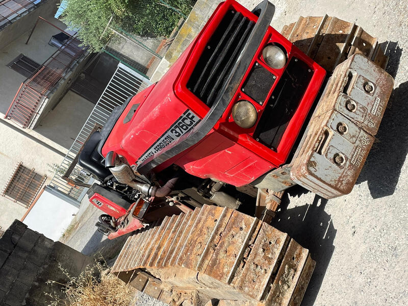 MASSEY FERGUSON 376 CF 1,76 MT 74 CV TRATTORE CINGOLATO MONTAGNA 