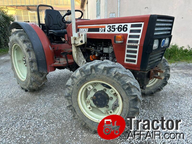 FIAT 35-66 DT TRATTORE CON MOTORE NUOVO 0 ORE FRUTTETO 4X4 USATO