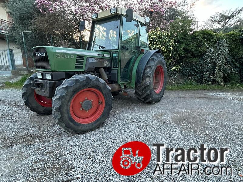 FENDT 280 P TRATTORE USATO FRUTTETO 4X4 80 CV 