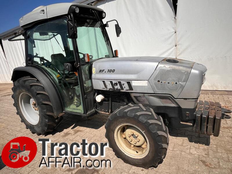 TRATTORE USATO LAMBORGHINI RF100 RF FRENATURA IDRAULICA 120 Q.LI ANNO 2016 CABINA ARIA CONDIZIONATA 