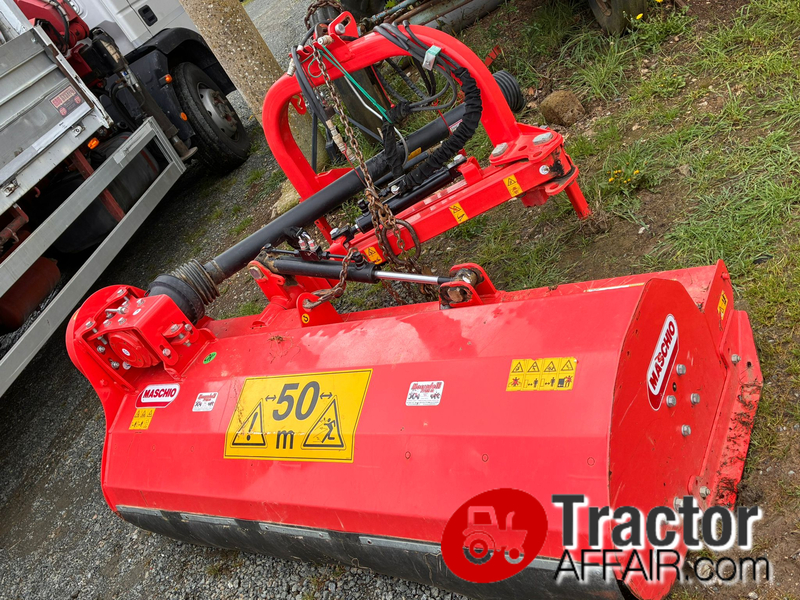 TRINCIA MASCHIO GIRAFFETA 180 MT 1,80 USATO TRATTORE PER FRUTTETO E VIGNETO MAZZE BANDIERA-1.jpg