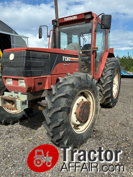 TRATTORE FIAT NEW HOLLAND F130 F 130 WINNER 41 KM/H CABINA ORIGINALE 6.880 ORE 