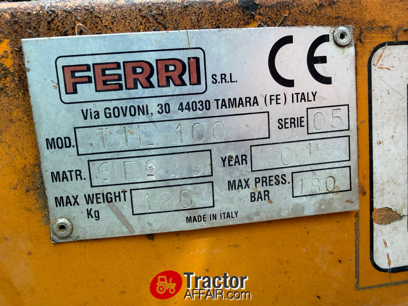 Trincia Braccio Decespugliatore Ferri tm45 mt 4,5 testa a coltelli pto x Trattore Agricolo-braccio-decespugliatore-ferri-tm45-usato3.jpg